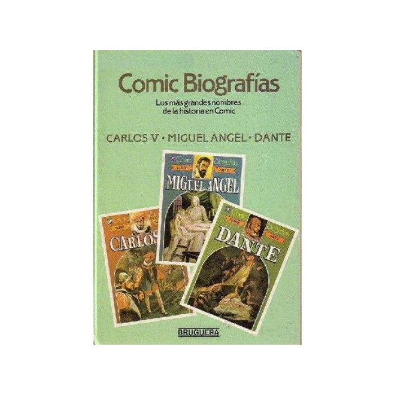 COMIC BIOGRAFIAS VOL.1 : CARLOS V , MIGUEL ANGELK Y DANTE