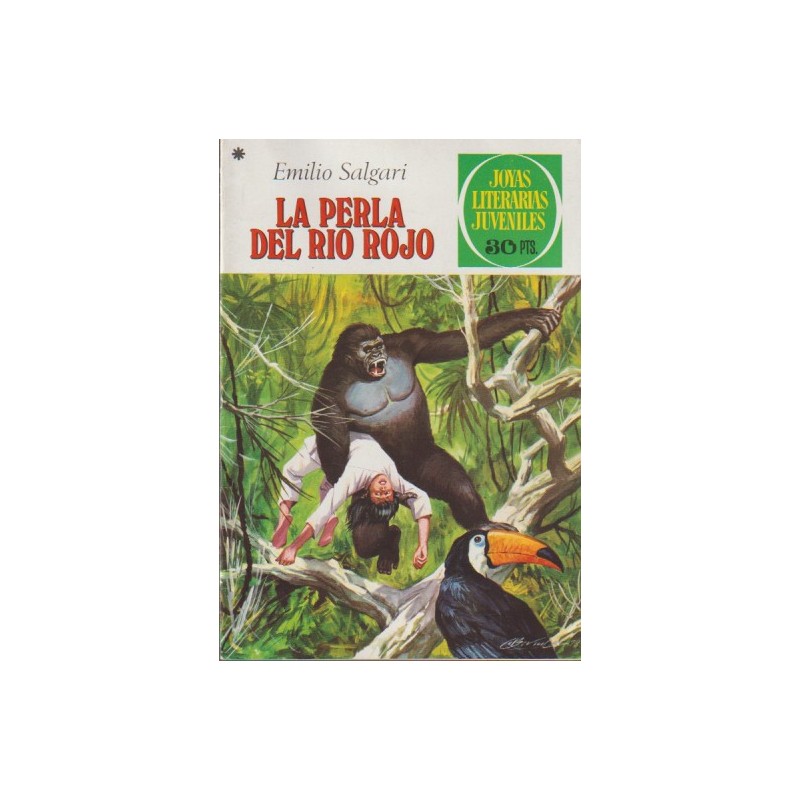 JOYAS LITERARIAS JUVENILES 1ª ED Nº 191 LA PERLA DEL RIO ROJO