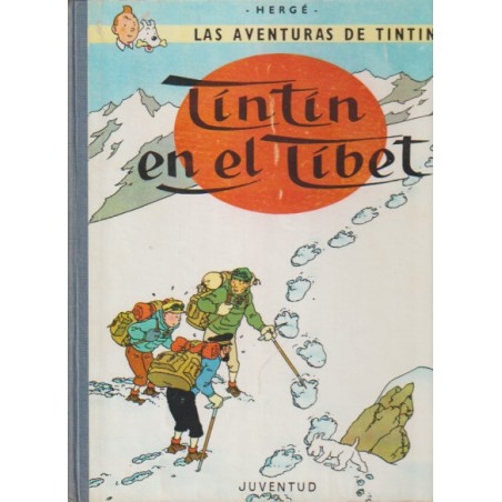TINTIN EDICION CON CANTO DE TELA TINTIN EN EL TIBET , 4ª EDICION 1970
