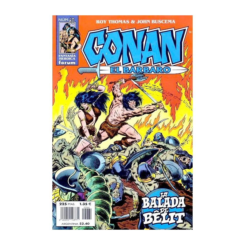 CONAN EL BARBARO SEGUNDA EDICION COLECCION COMPLETA Nº 1 AL 98