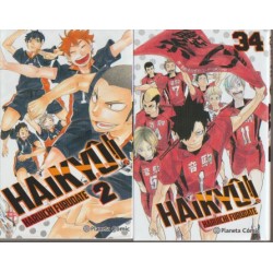 HAYKYU Nº 1 AL 34 , MANGA