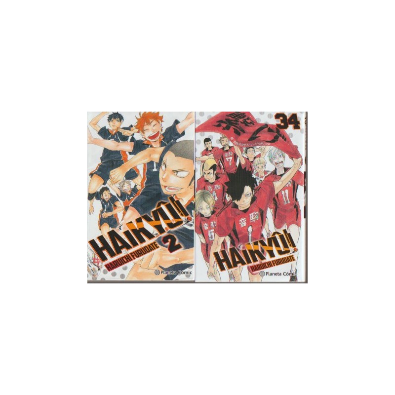 HAYKYU Nº 1 AL 34 , MANGA