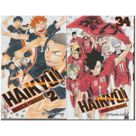 HAYKYU Nº 1 AL 34 , MANGA