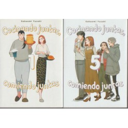 COCINANDO JUNTAS , COMIENDO...