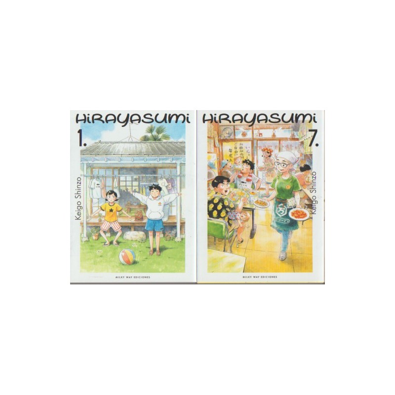 HIRAYASUMI Nº 1 AL 7 COL.COMPLETA