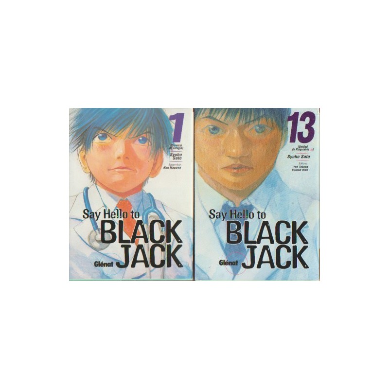 SAY HELLO TO BLACK JACK TOMOS 1 AL 13, MANGA