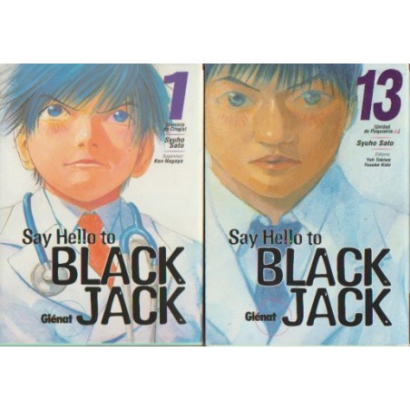 SAY HELLO TO BLACK JACK TOMOS 1 AL 13, MANGA