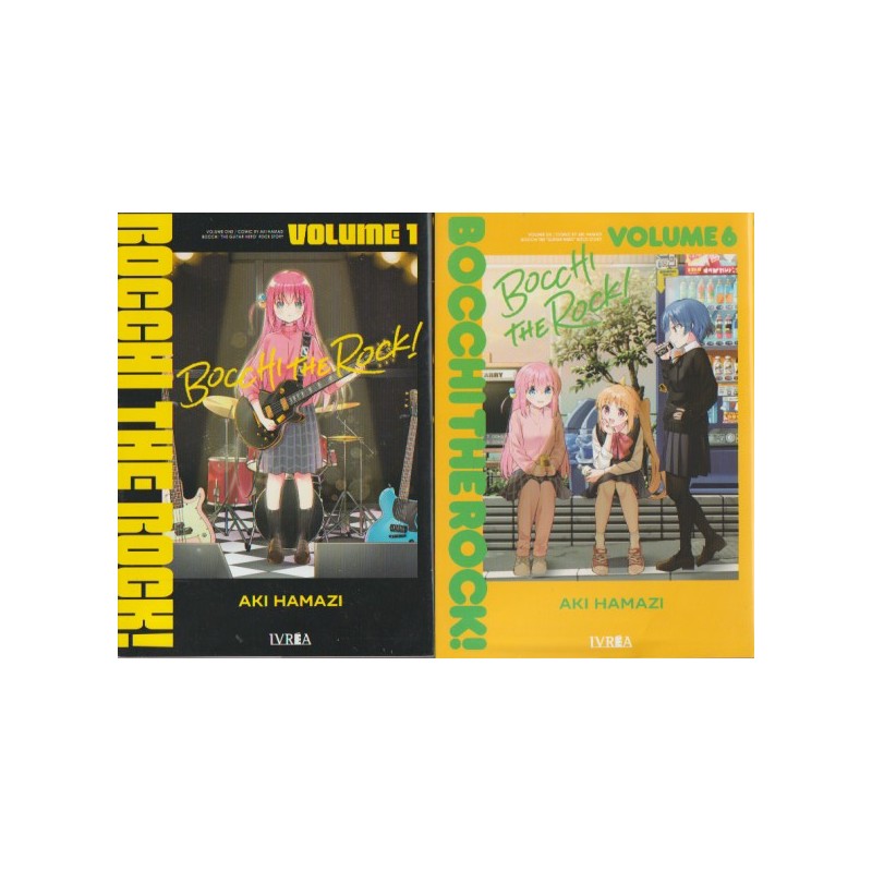 BOCCHI THE ROCK VOL.1 AL 6 , MANGA ED.PLANETA