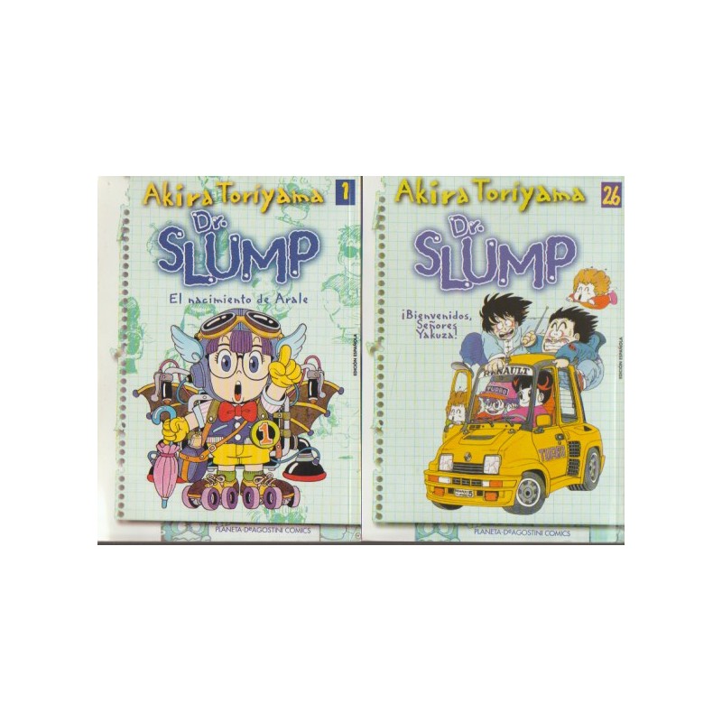 DR.SLUMP Nº 1 AL 26 A FALTA DE LOS NUMEROS 11 Y 13