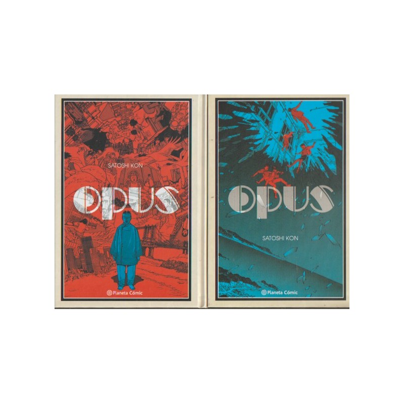 OPUS POR SATOSHI KON , COL.COMPLETA 2 VOLUMENES , TAPA DURA, MANGA