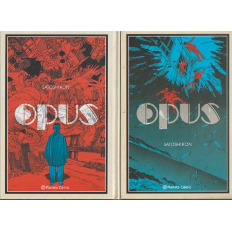 OPUS POR SATOSHI KON , COL.COMPLETA 2 VOLUMENES , TAPA DURA, MANGA