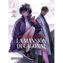 LOS ASESINATOS DE LA MANSION DECAGONAL COL.COMPLETA VOLUMENES 1 AL 5, MANGA
