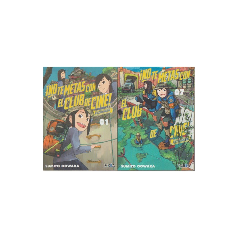 NO TE METAS CON EL CLUB DEL CINE  ¡ COL.COMPLETA 7 VOLUMENES , MANGA