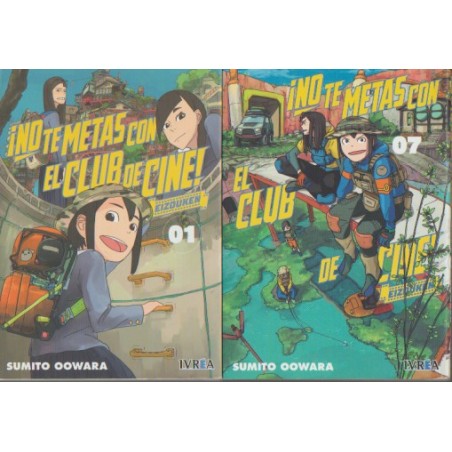 NO TE METAS CON EL CLUB DEL CINE  ¡ COL.COMPLETA 7 VOLUMENES , MANGA
