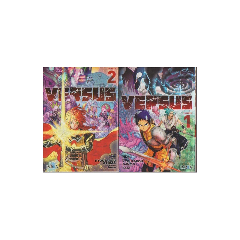 VERSUS COL.COMPLETA 3 TOMOS , MANGA