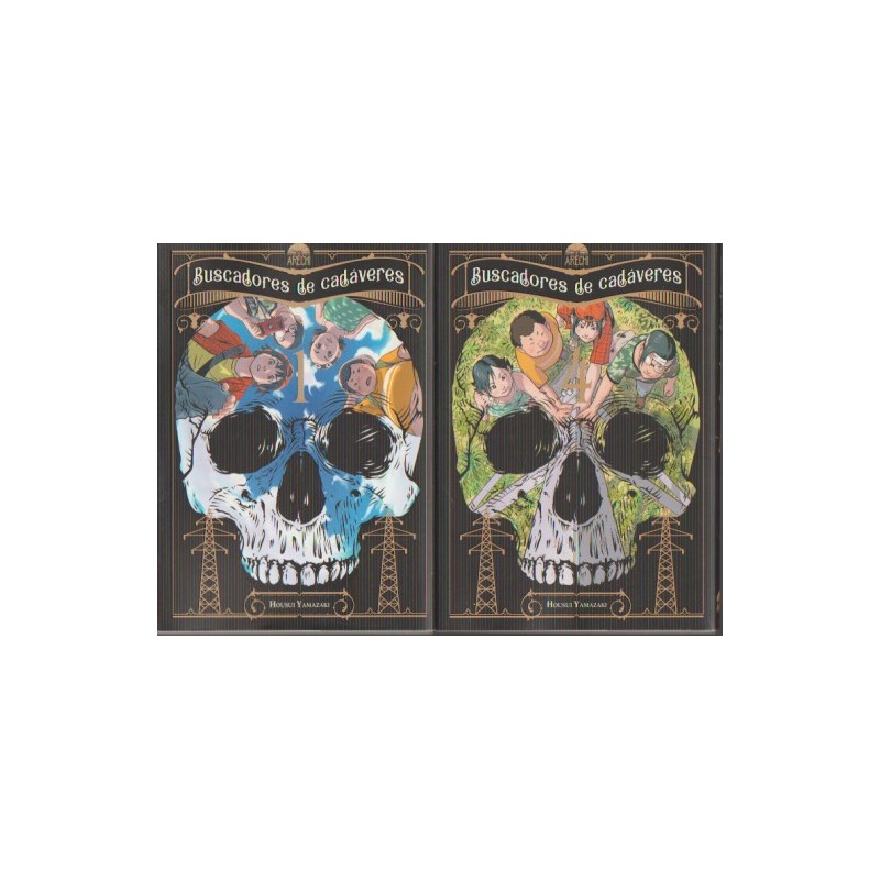 BUSCADORES DE CADAVERES , COL.COMPLETA 4 TOMOS , MANGA