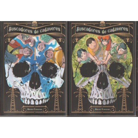 BUSCADORES DE CADAVERES , COL.COMPLETA 4 TOMOS , MANGA