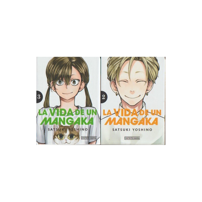 LA VIDA DE UN MANGAKA COL.COMPLETA 3 TOMOS , MANGA