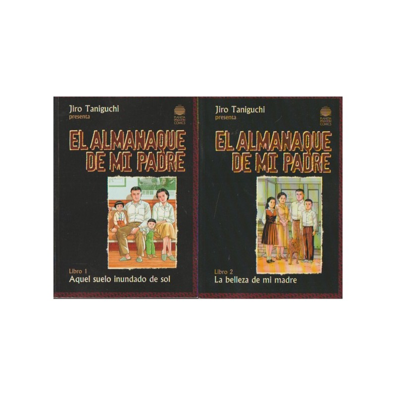EL ALMANAQUE DE MI PADRE POR JIRO TANIGUCHI ,COLECCION COMPLETA 3 MANGAS