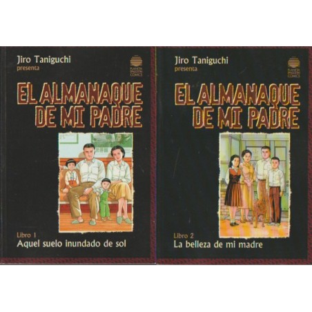 EL ALMANAQUE DE MI PADRE POR JIRO TANIGUCHI ,COLECCION COMPLETA 3 MANGAS