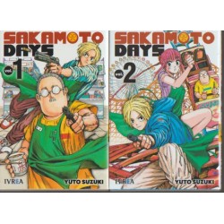 SAKAMOTO DAYS Nº 1 Y 2 , MANGA