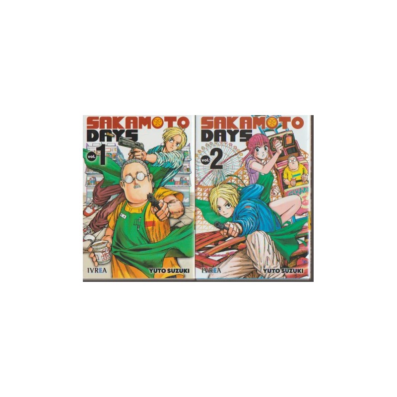 SAKAMOTO DAYS Nº 1 Y 2 , MANGA