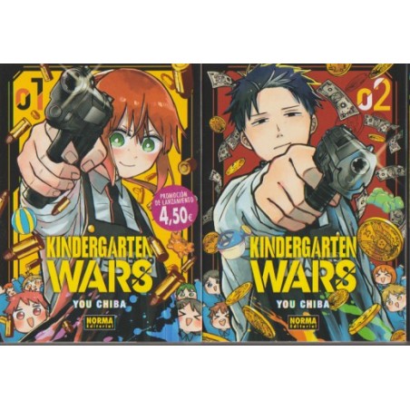 KINDERGARTEN WARS 1 Y 2 , MANGA , NORMA EDITORIAL