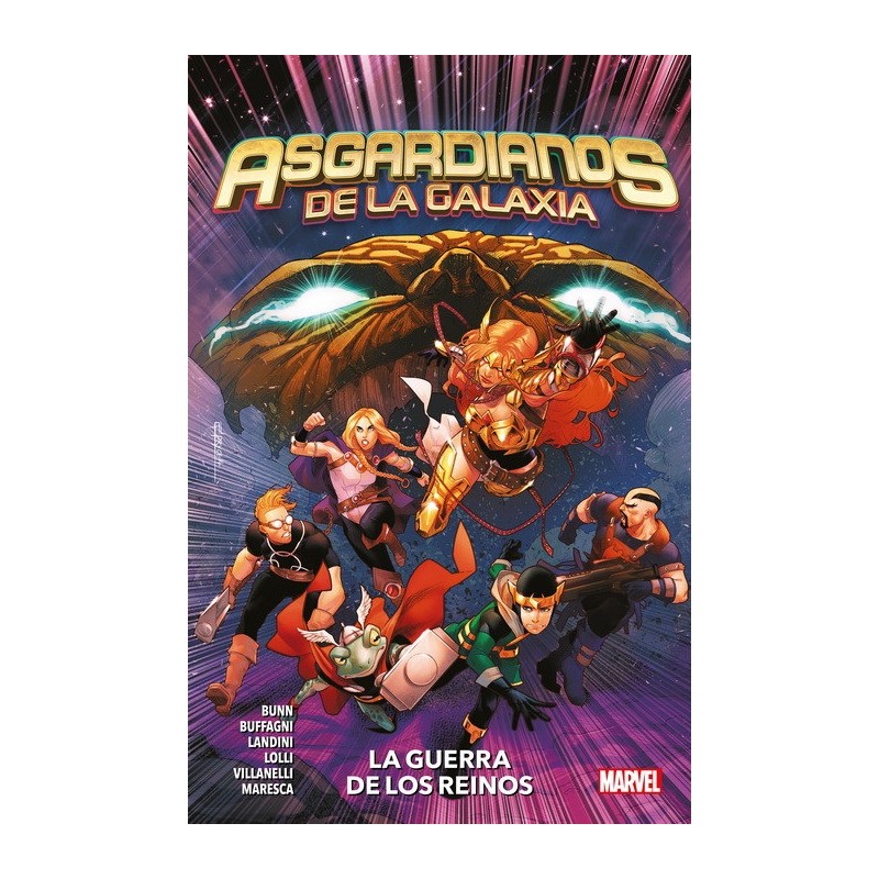 ASGASGARDIANOS DE LA GALAXIA VOL.2 LA GUERRA DE LOS REINOS