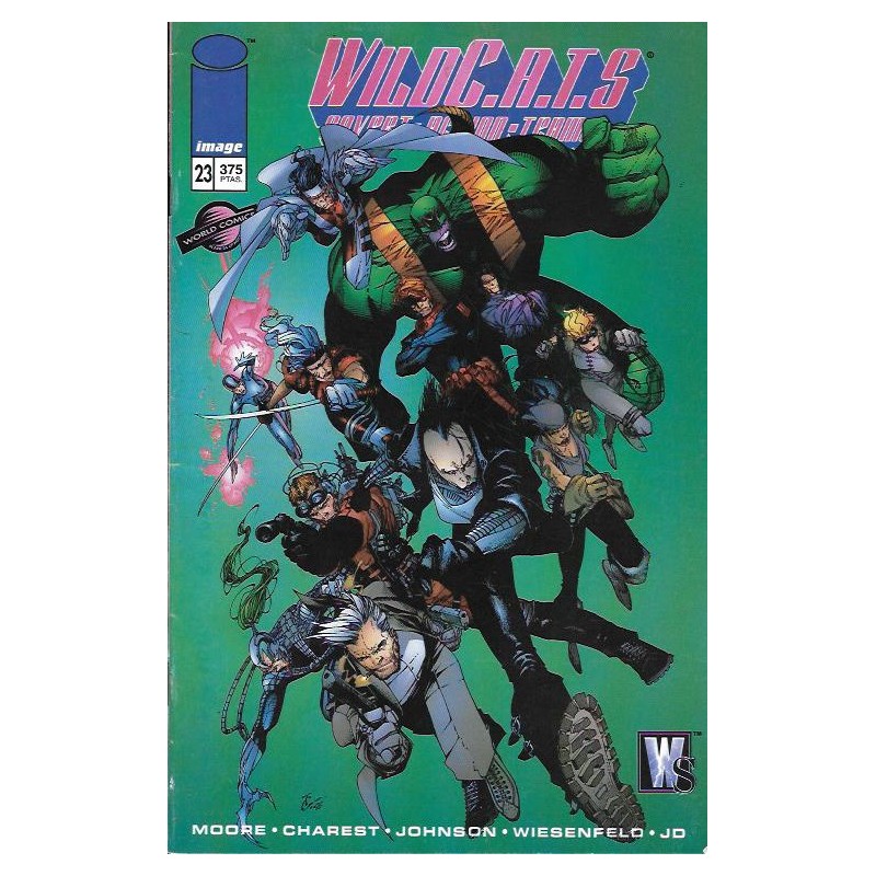 WILDCATS VOL.1 COL.COMPLETA Nº 1 AL 23 POR JIM LEE Y TRAVIS CHAREST