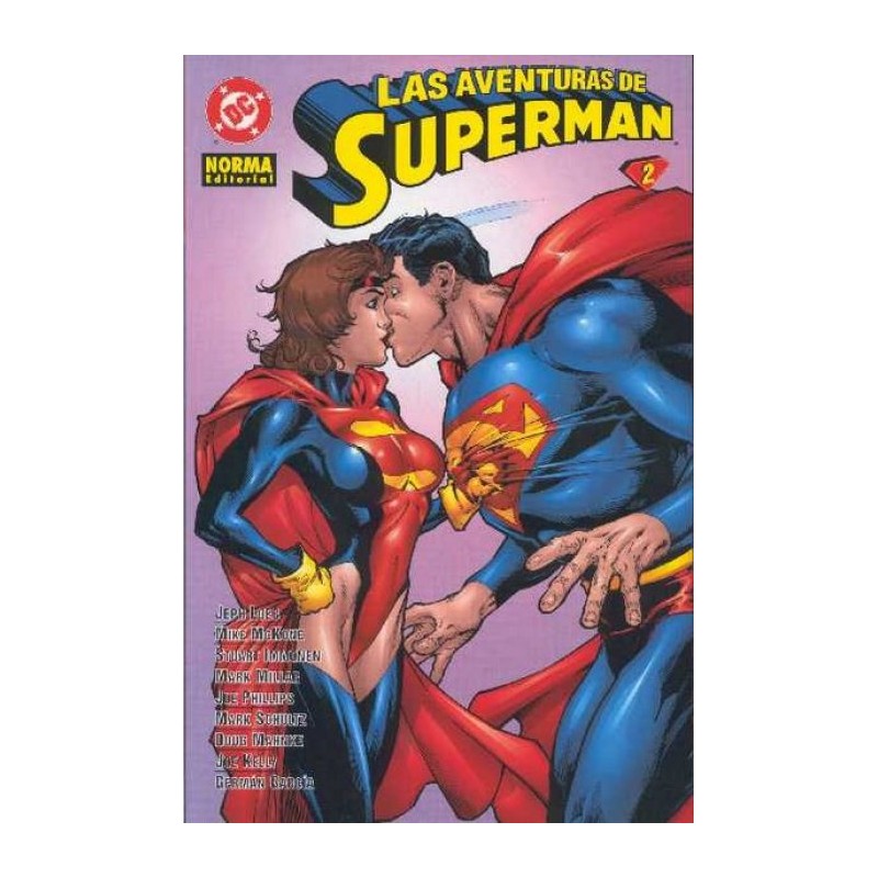 LAS AVENTURAS DE SUPERMAN VOL.1 Nº 1 Y 2 , ED.NORMA