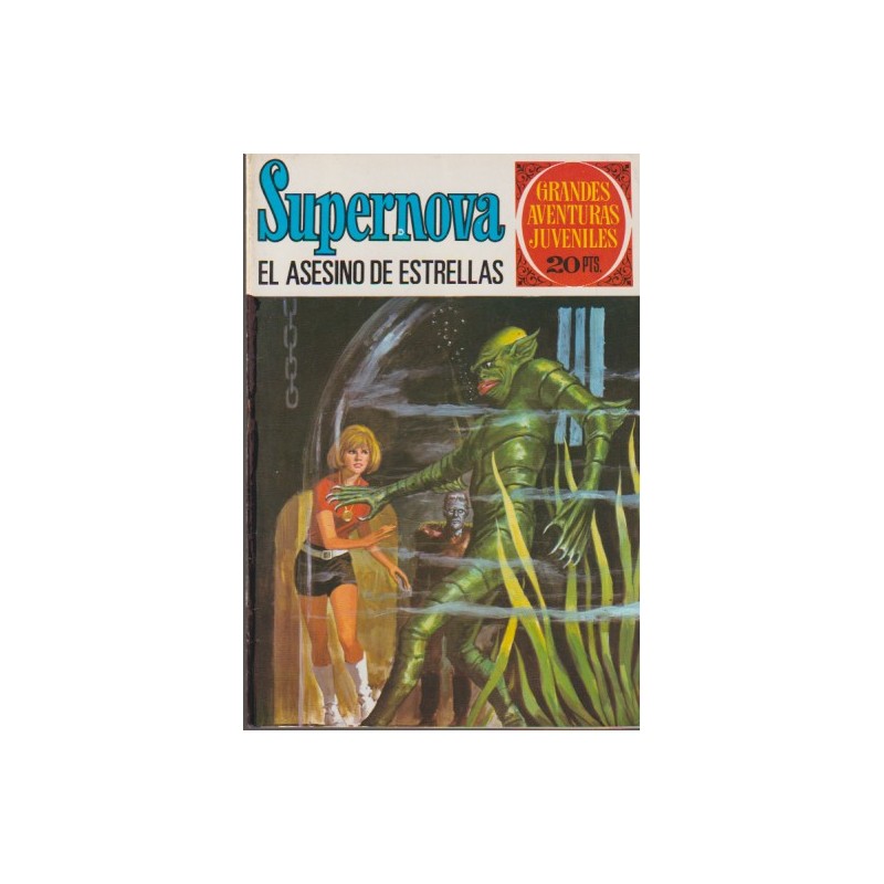grandes aventuras juveniles nº 70 supernova : el asesino de las estrellas , por victor mora