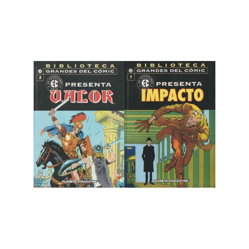 BIBLIOTECA GRANDES DEL COMIC Nº 1 Y 2 : VALOR E IMPACTO