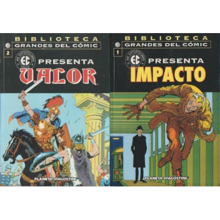 BIBLIOTECA GRANDES DEL COMIC Nº 1 Y 2 : VALOR E IMPACTO