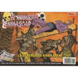 EL HOMBRE ENMASCARADO Nº 33 Y 34 : LOS PIRATAS SINGH Y LA LEYENDA DE KRAKATAN, ED.B ,TEBEOS S.A ,PRIMERAS  AVENTURAS DEL PERSONAJE PUBLICADAS DESDE EL 17 DE FEBRERO DE 1936 AL  26 DE SEPTIEMBRE DE 1936
