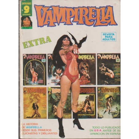 VAMPIRELLA EXTRA ,LA HISTORIA DE VAMPIRELLA DESDE SUS PRIMEROS GUIONISTAS Y DIBUJANTES