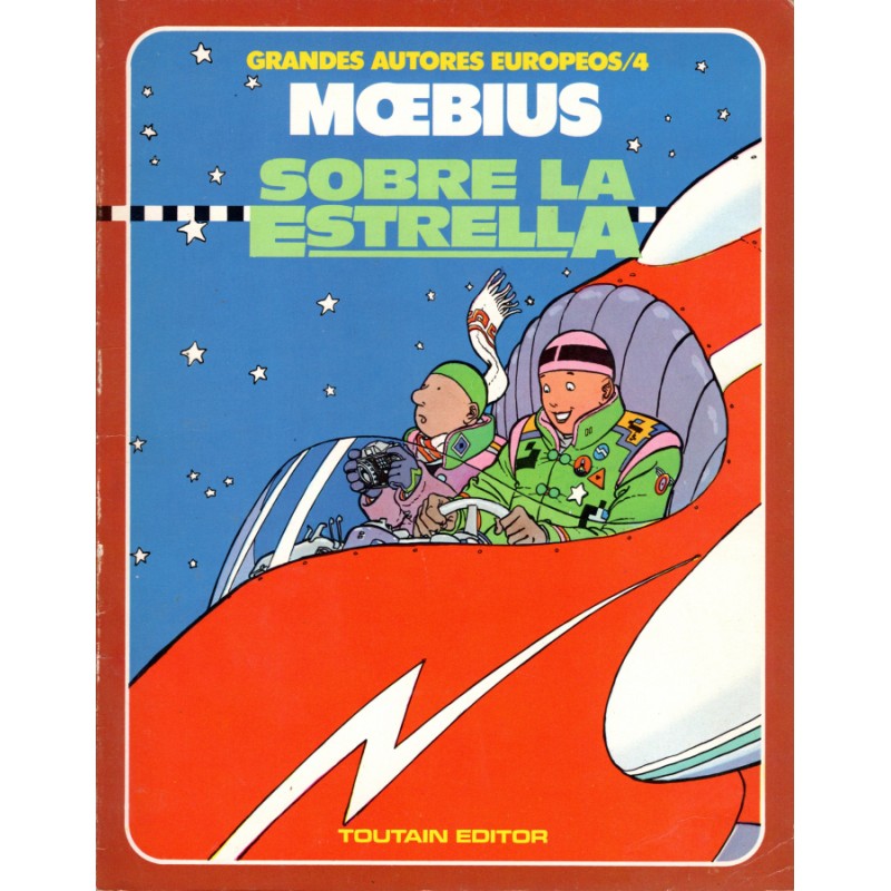 MOEBIUS : EL MUNDO DE EDENA : SOBRE LA ESTRELLA ,LOS JARDINES DE EDENA ,LA DIOSA Y  STEL CIMOC EXTRA COLOR Nº 70 ,76-77 Y 110
