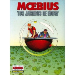 MOEBIUS : EL MUNDO DE EDENA : SOBRE LA ESTRELLA ,LOS JARDINES DE EDENA ,LA DIOSA Y  STEL CIMOC EXTRA COLOR Nº 70 ,76-77 Y 110