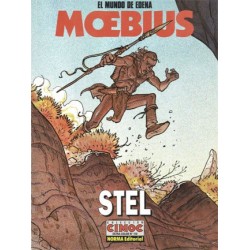 MOEBIUS : EL MUNDO DE EDENA : SOBRE LA ESTRELLA ,LOS JARDINES DE EDENA ,LA DIOSA Y  STEL CIMOC EXTRA COLOR Nº 70 ,76-77 Y 110