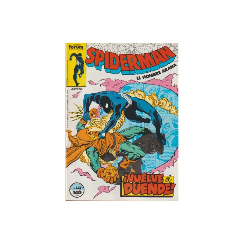 SPIDERMAN VOL.1 Nº 141 EDITORIAL FORUM