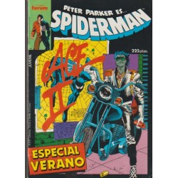 SPIDERMAN ESPECIAL PRIMAVERA Y VERANO 1987 : ACE I Y ACE II POR PETER DAVID Y MARK BEACHUM ( MICHAEL JACKSON )