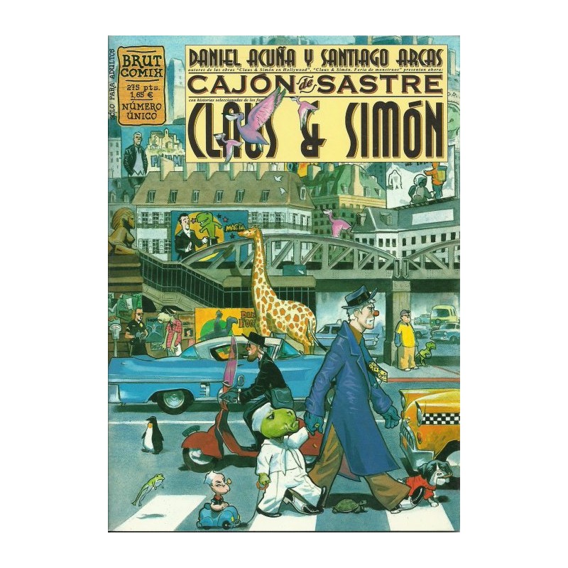 BRUT COMIX CLAUS & SIMON POR DANIEL ACUÑA : Cajon de Sastre