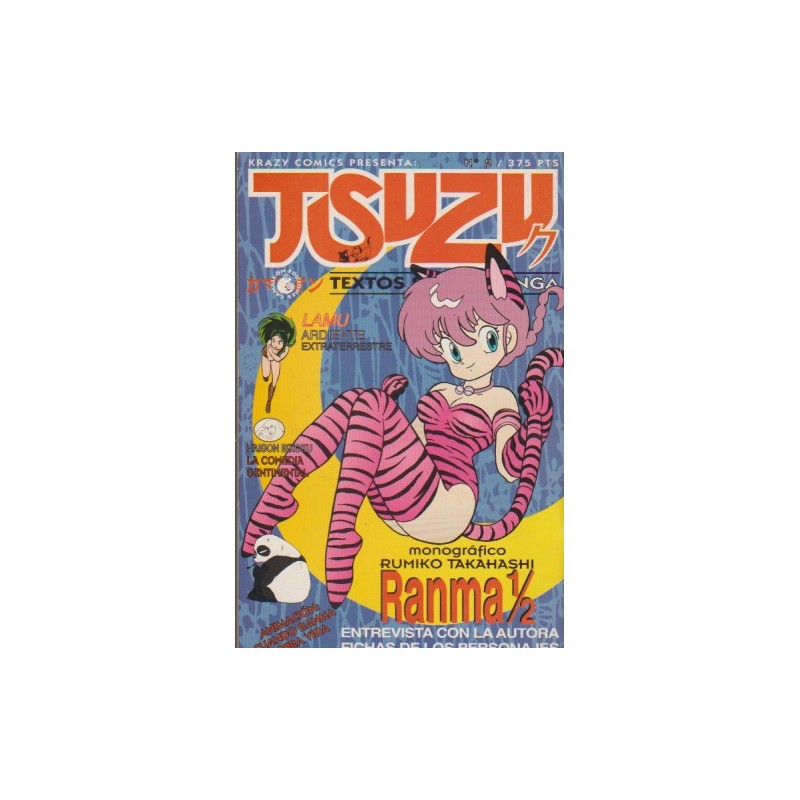 KRAZY COMICS PRESENTA Nº 2 TSUZU , TEXTOS SOBRE MANGA