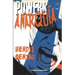 POWERS EDITORIAL PLANETA TOMOS 1 AL 6,COL.COMPLETA  : quien mato a retro girl ?, juego de rol , muertes insignificantes , supergrupo , anarquia y vendidos por brian michael bendis y avon oeming