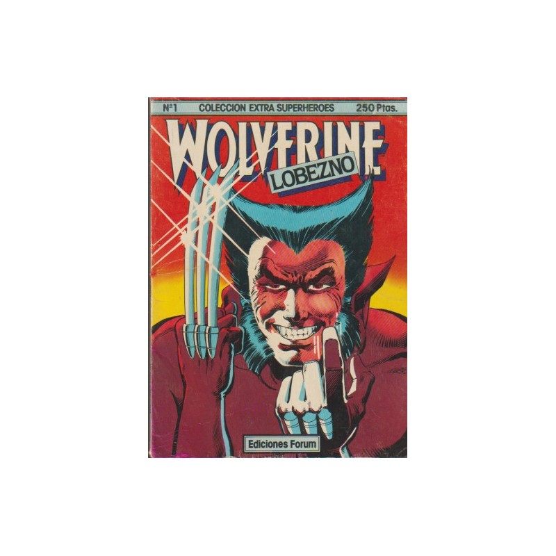 EXTRA SUPERHEROES Nº 01 - WOLWERINE LOBEZNO DE FRANK MILLER , 1ª ED ( LOBEZNO HONOR )