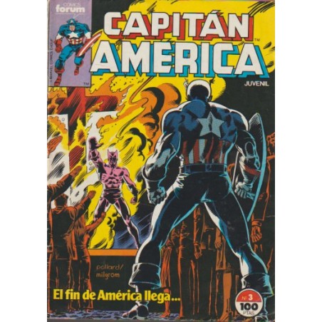 CAPITAN AMERICA VOL.1 Nº 1 AL 3 ED.FORUM