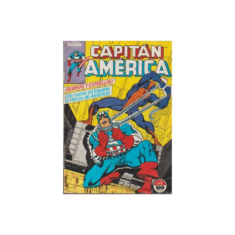 CAPITAN AMERICA Nº 1 Y 2 VOL.1 ED.FORUM