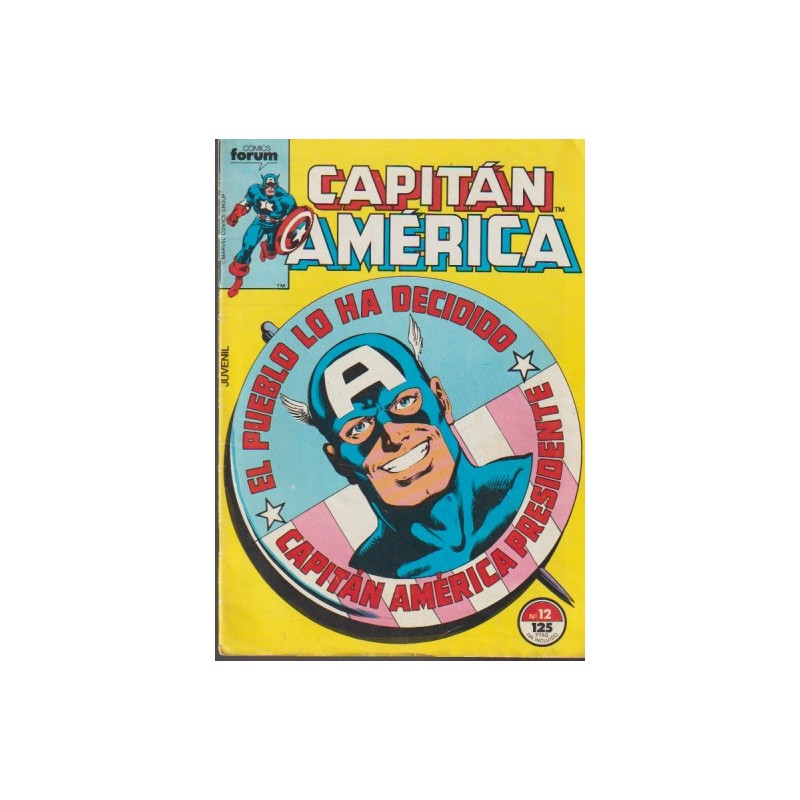 CAPITAN AMERICA VOL.1 Nº 12 ED.FORUM
