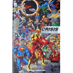 CRISIS EN TIERRAS INFINITAS COL.COMPLETA 2 VOLUMENES CON SU ESTUCHE , EDICION ABSOLUTE ED.PLANETA