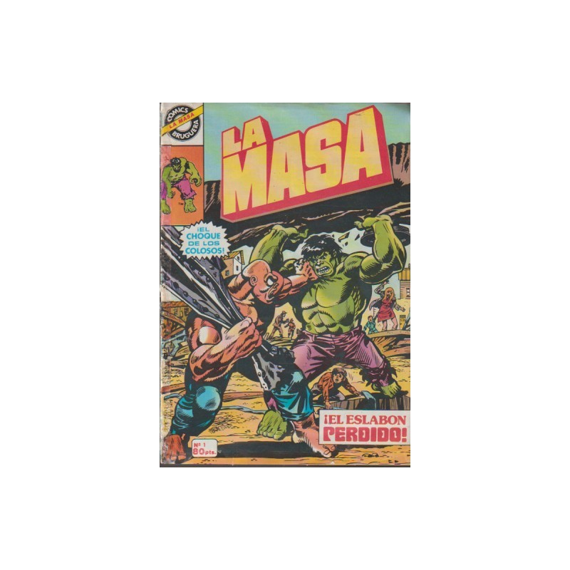 LA MASA EDITORIAL BRUGUERA Nº 1 PROCEDENTE DE ENCUADERNACION