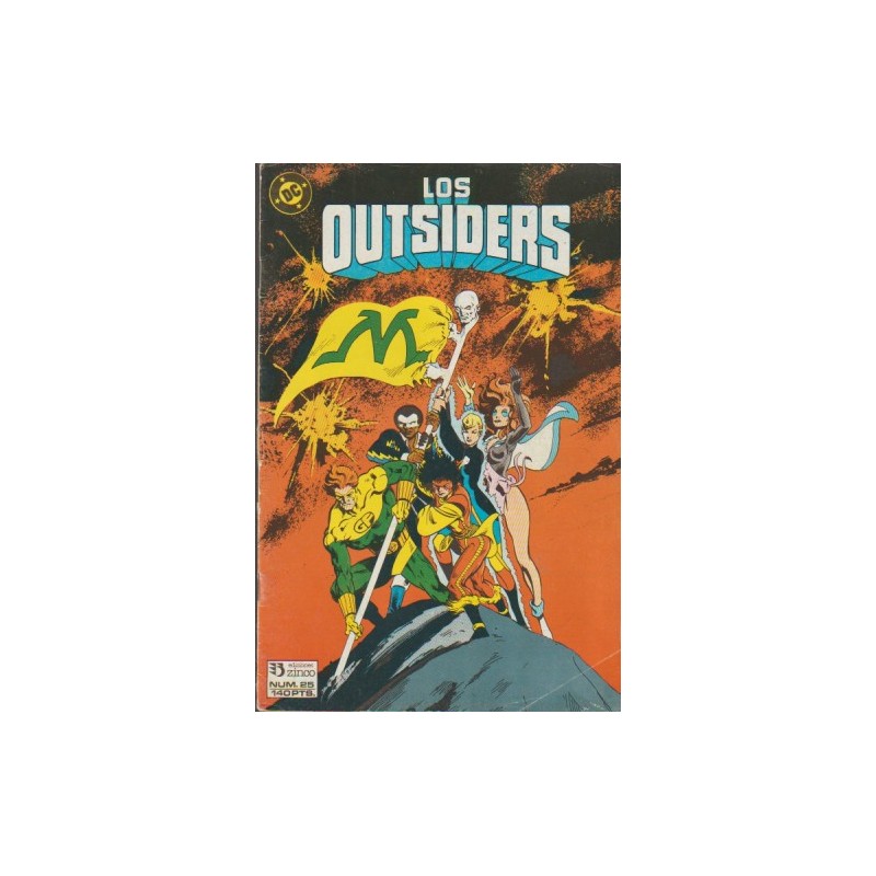 LOS OUTSIDERS Nº 25 ED.ZINCO